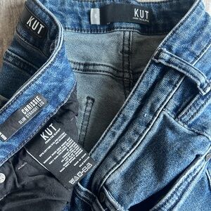 Kut from the Kloth Chrissie High Rise‎ Slim Straight Leg Jeans Women’s Size 6